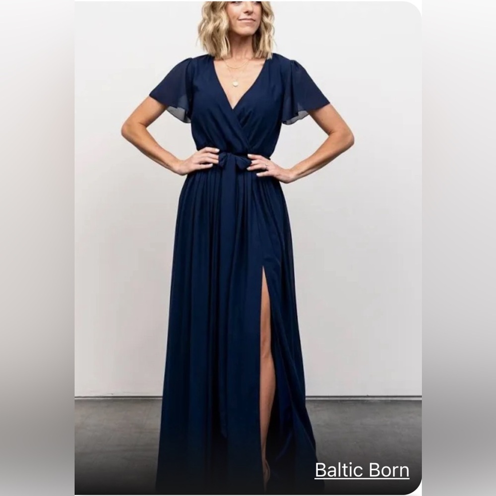 Baltic Born Kristina Maxi Dress - Navy XXL